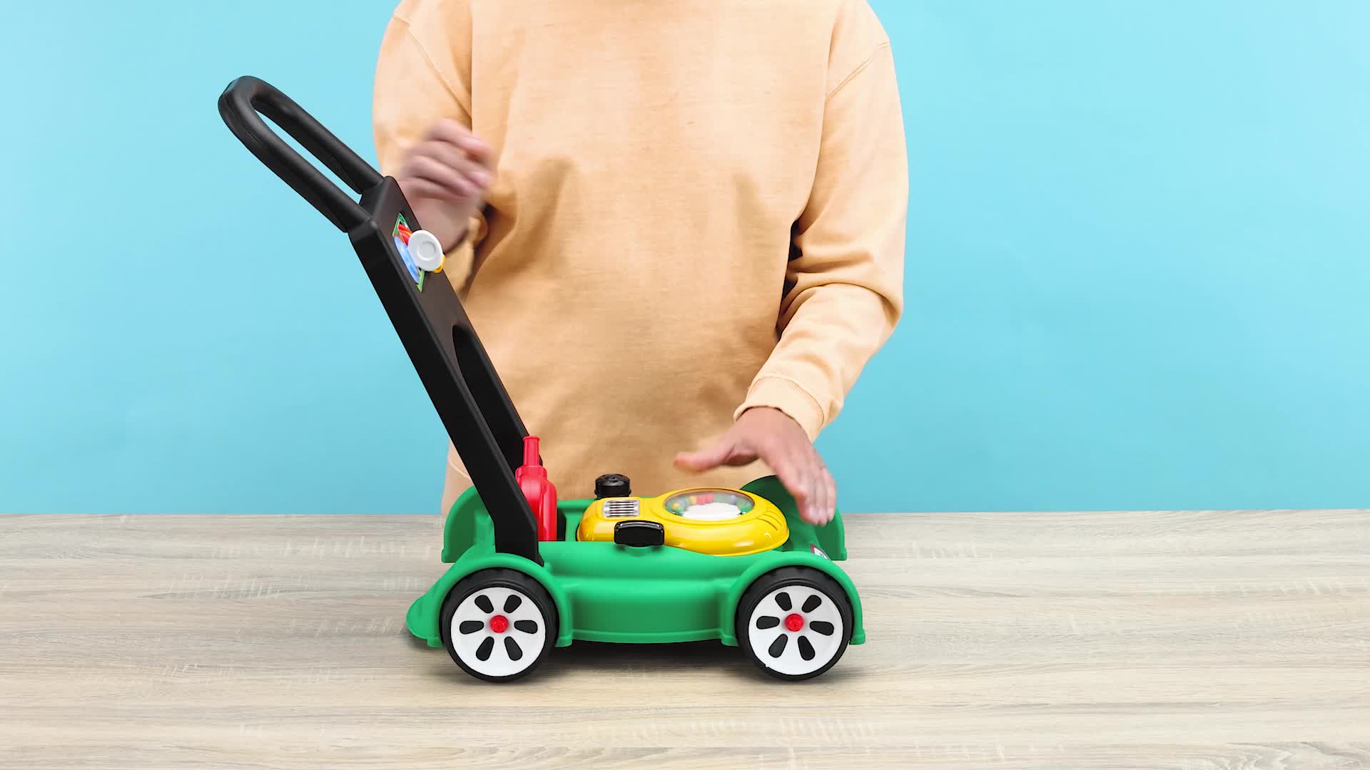 little tikes lawn mower